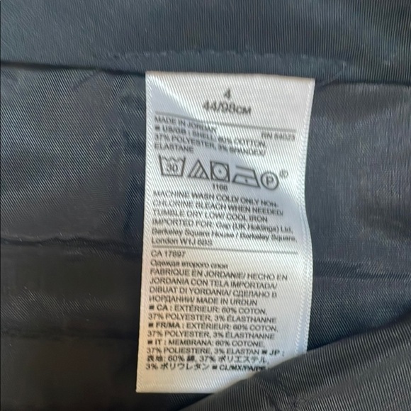 Banana Republic Ryan Slim Straight-fit Washable Windowpane Pants - Picture 6 of 9